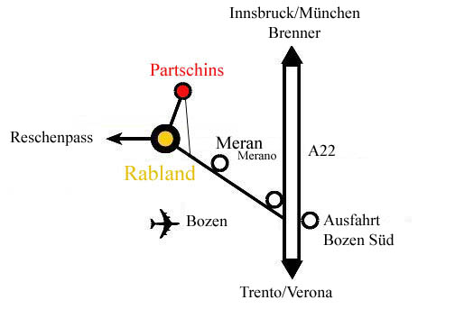 Anfahrtsskizze